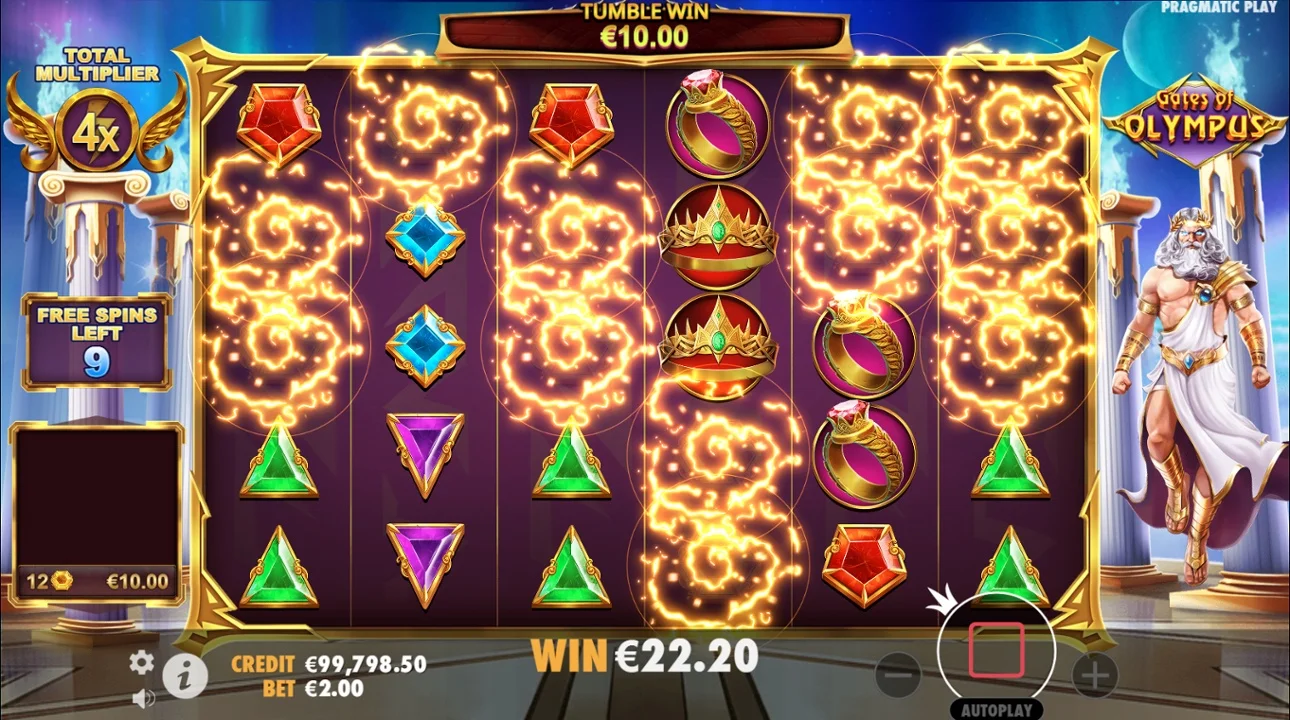 The Detailed Guide to Gates Of Olympus: A Legendary Online Casino Slot Game