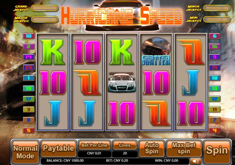 Hurricane Speed: Online Casino Slot Game Guide